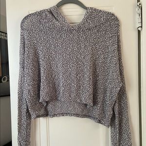Grey Knit Sweater Size L